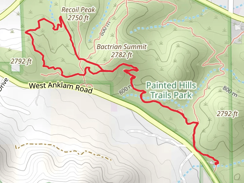 Monsoon Loop and Mosaic Trail