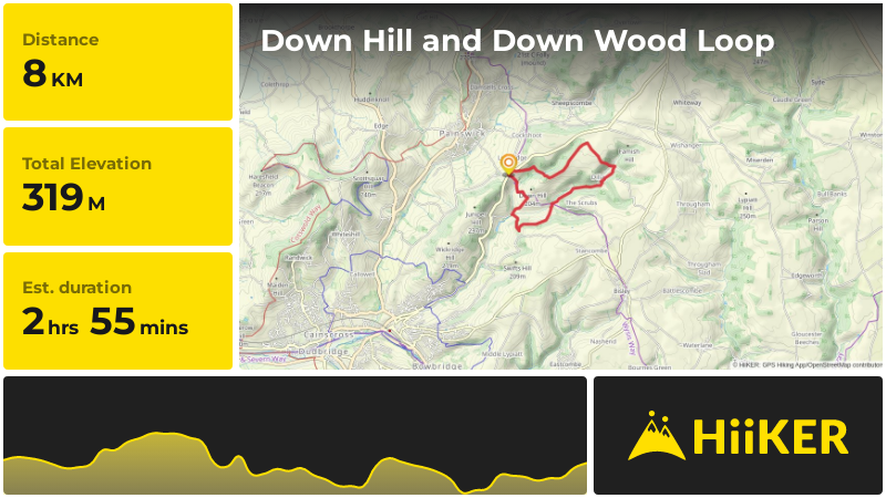 Down Hill and Down Wood Loop | Gloucestershire | England
