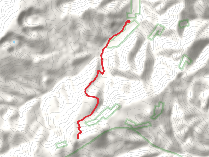 Silver Gulch via Dry Wolf Trail