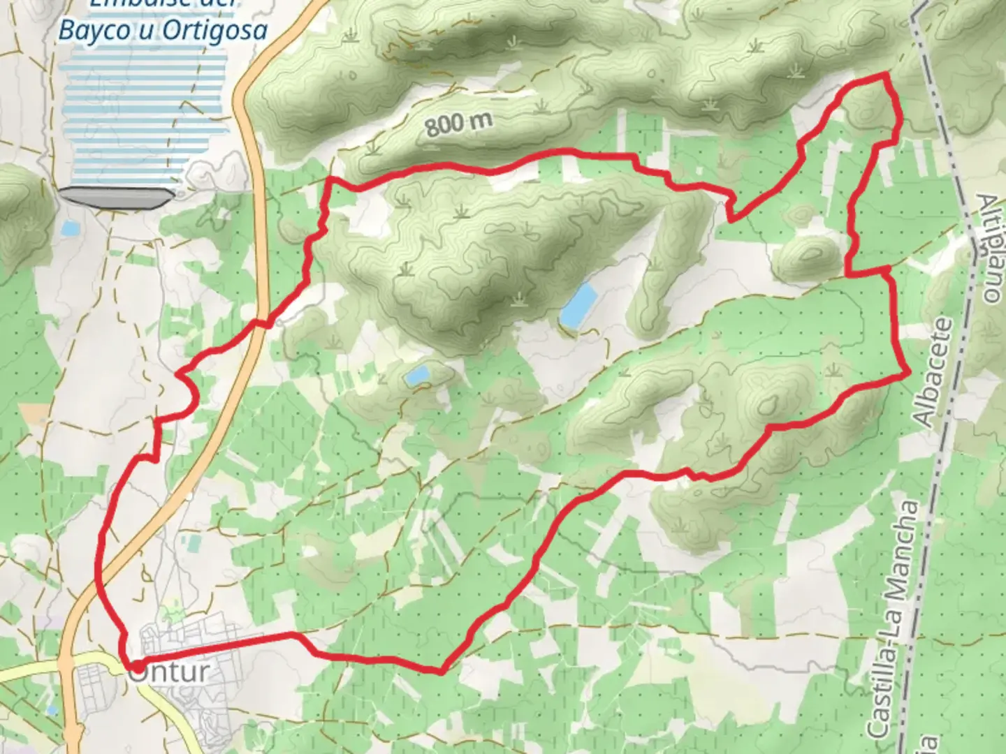 An image depicting the trail Path of the Cuckoos and its surrounding area.