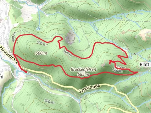 Brockenfelsen, Falkenfelsen and Granit Loop - Denni