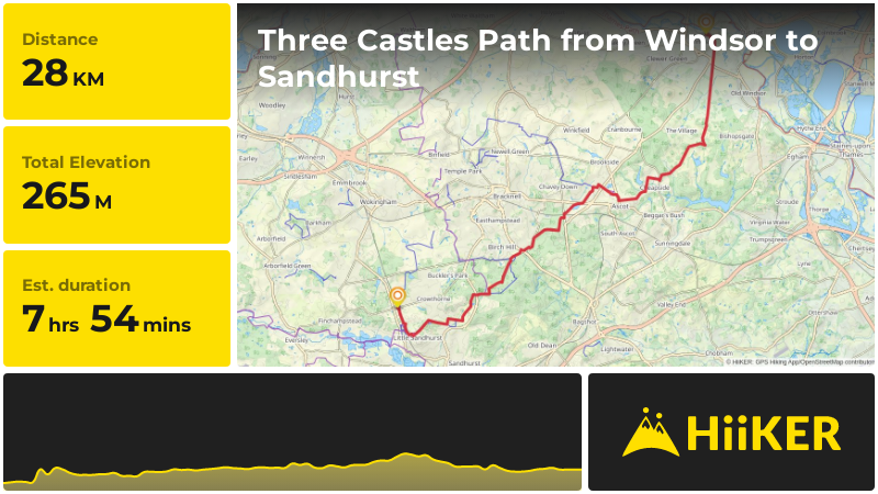 Three Castles Path from Windsor to Sandhurst | Royal Borough of