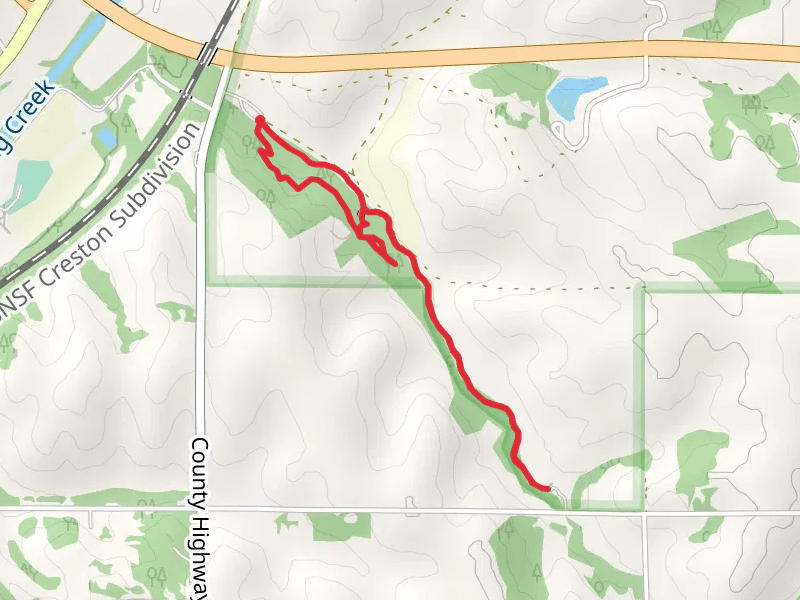Foothills Loop Trail - County Highway L45