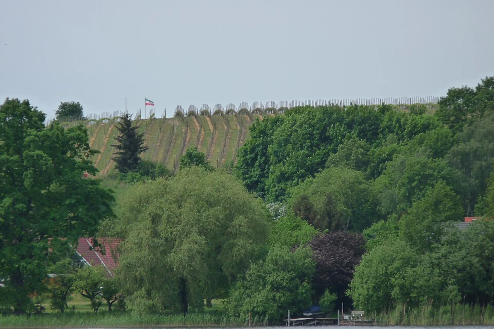An image depicting the trail Schmöckwitzer Werder and Berge Loop and its surrounding area.
