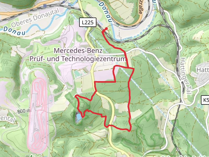 Ruine Howenegg and Höweneggkratersee Loop