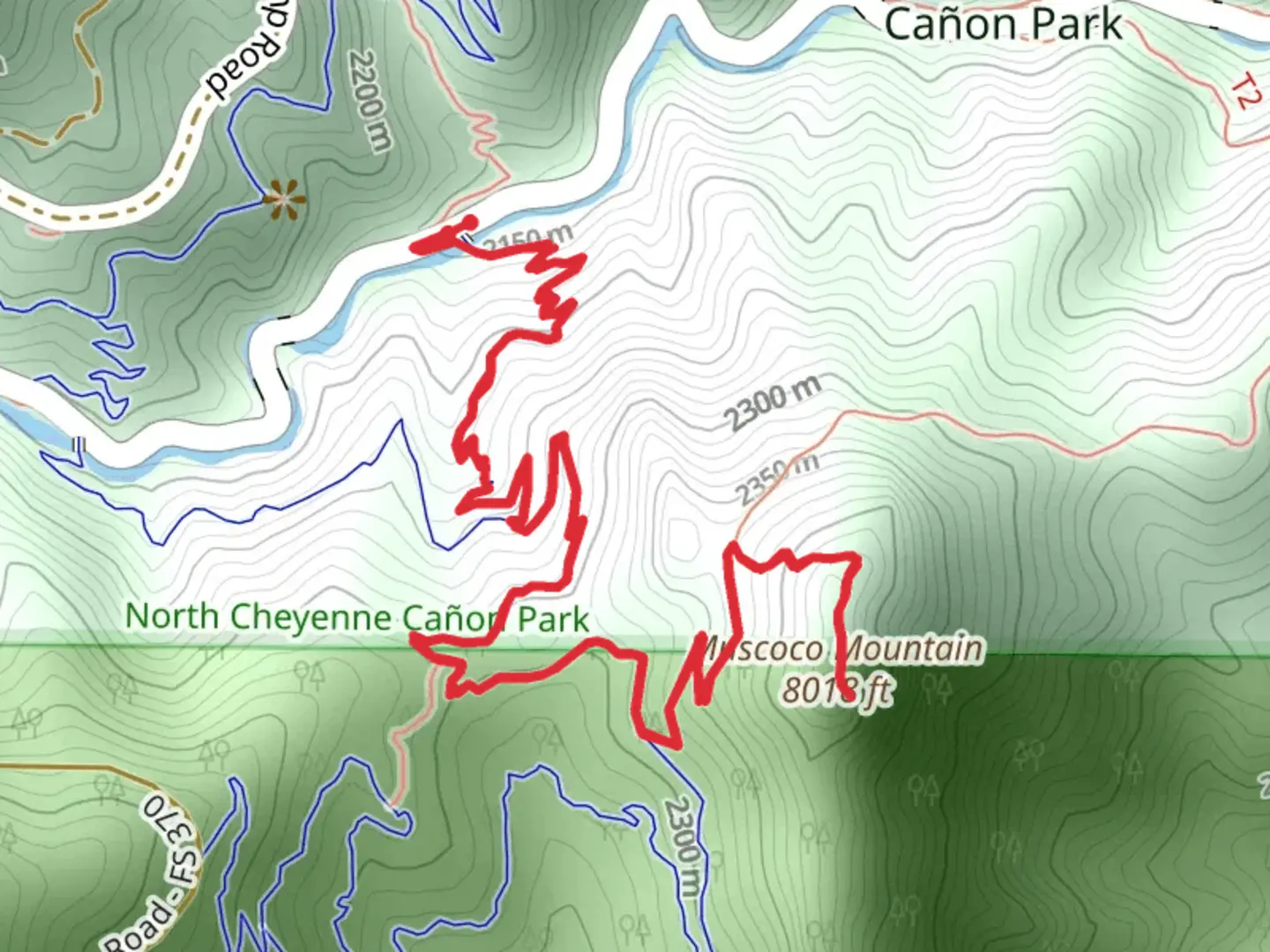 An image depicting the trail Muscoco Mountain via Sweetwater Canyon Trail and its surrounding area.
