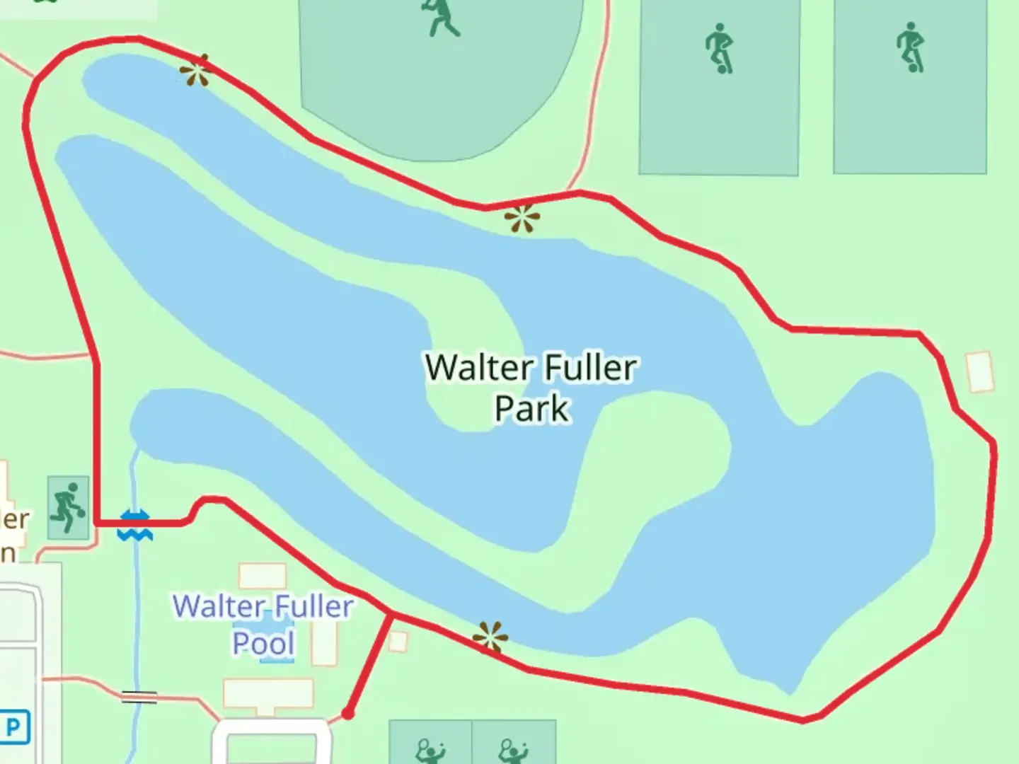 An image depicting the trail Jungle Lake Loop and its surrounding area.