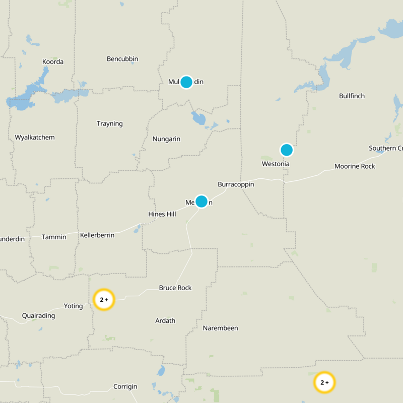 Merredin Static Map