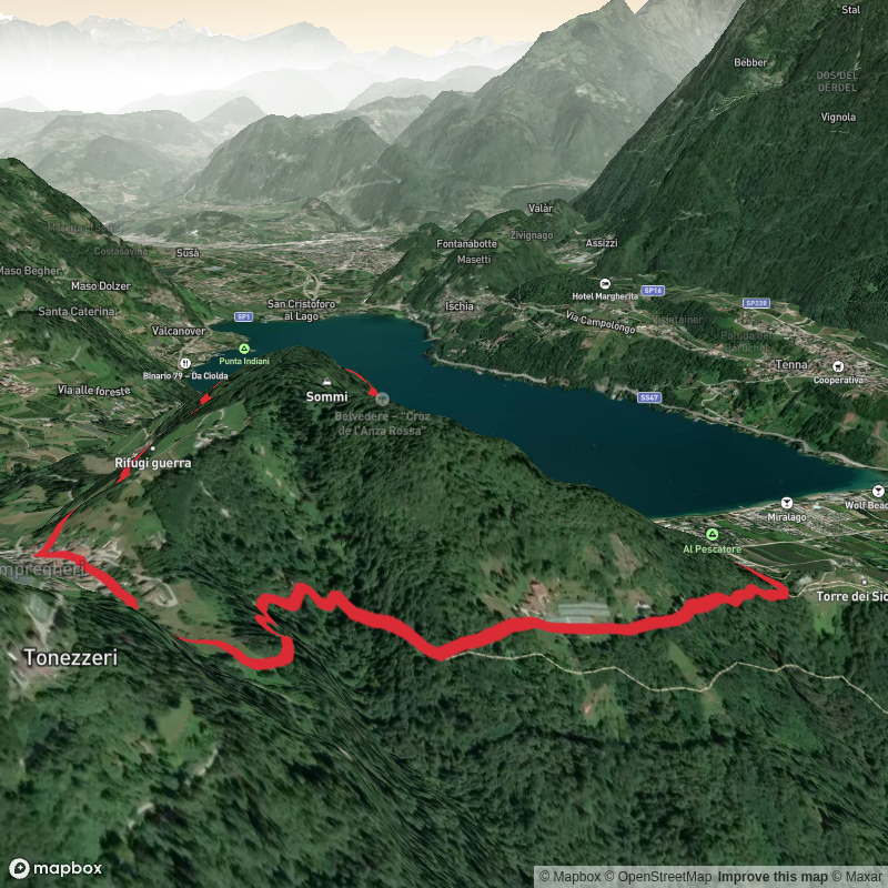 Wandeling van Pian dei Pradi