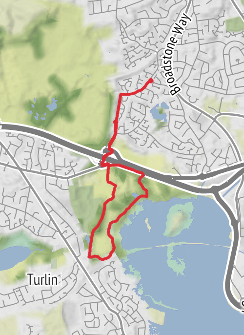 Poole Recovery Run mobile static map