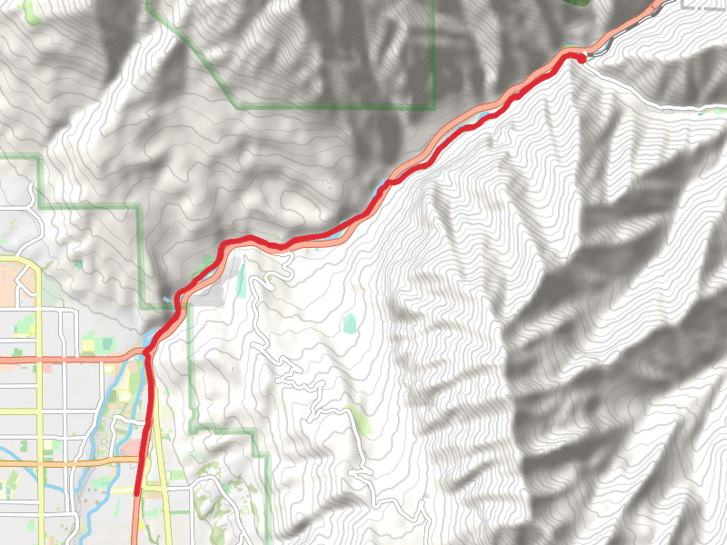 Provo River Parkway Out and Back
