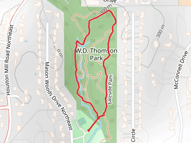 Eastside, Westside and Creekside Trail