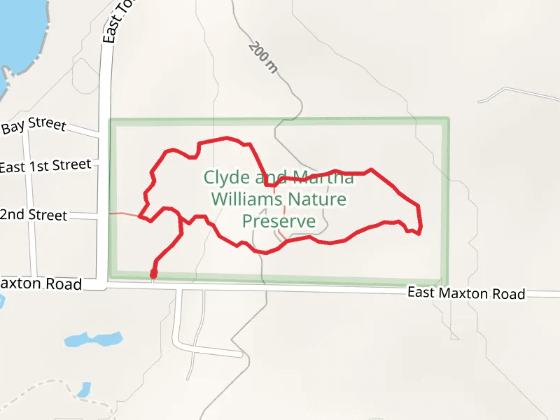 Clyde and Martha Williams Nature Preserve Loop