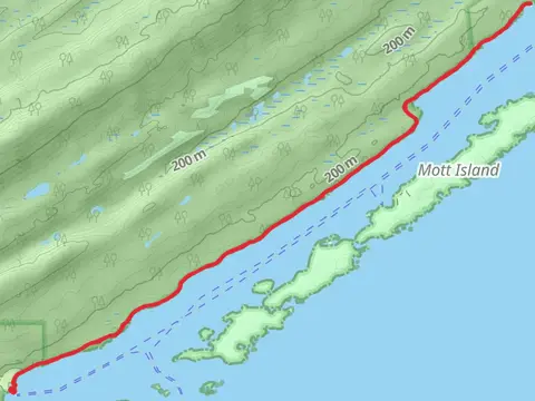 Rock Harbor Trail from Daisy Farm Campground
