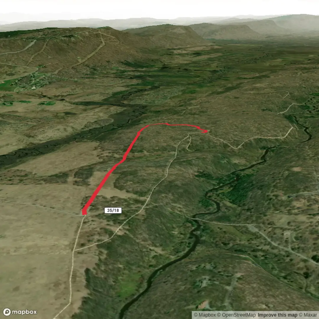An image depicting the trail Beall N and its surrounding area.