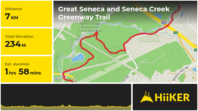 Great Seneca and Seneca Creek Greenway Trail | Montgomery County | Mar