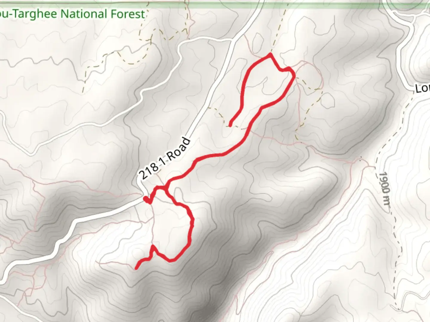 An image depicting the trail Hawley Gulch Out and Back and its surrounding area.