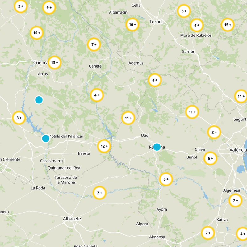 Camporrobles Static Map