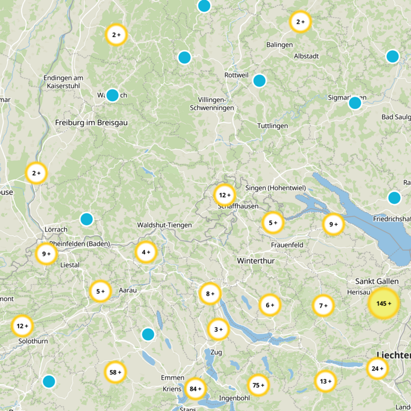 Bezirk Unterklettgau Static Map