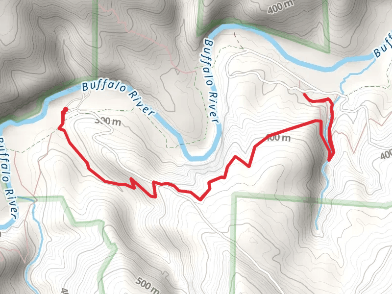 Buffalo River Trail - Buzzard Bluff