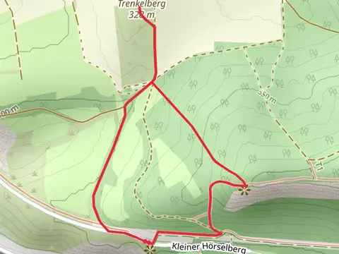 Trenkelberg via Kammweg Horselberge