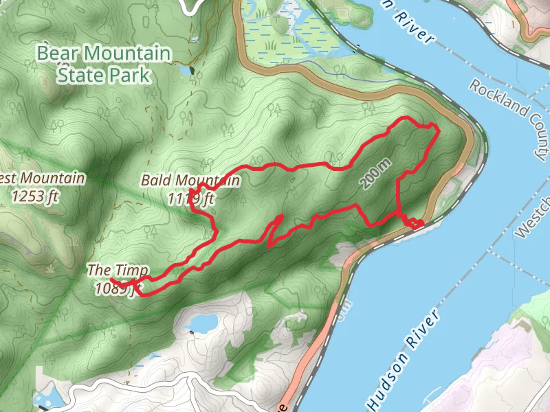 Dunderberg, Bald Mountain and The Timp Loop Trail