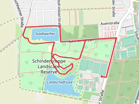 Schuttberg via Emmy-Walther-Straße