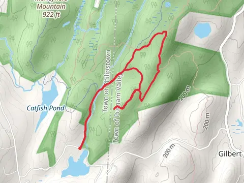 Chimney Top Trail - White and Catfish Loop Trail