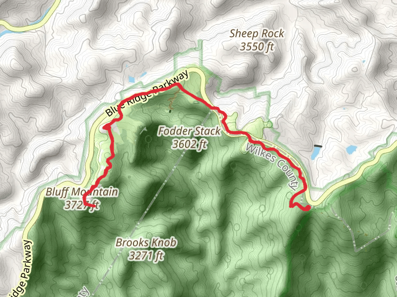 Bluff Mountain Trail