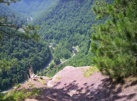 Barbour Rock Trail from Colton Point Road