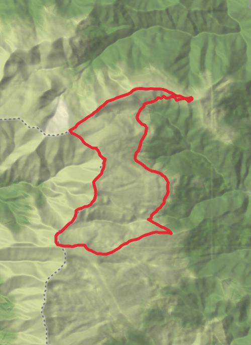 Monte Gorzano -Pizzo di Moscio mobile static map