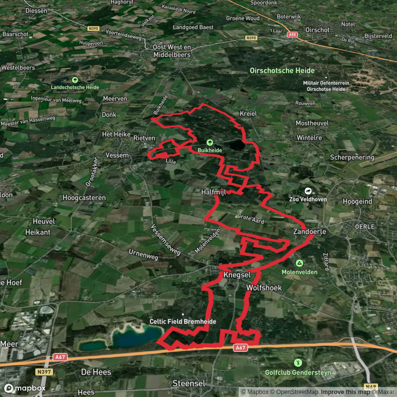 Grootmeer, Buikheide and De Molenvelden Loop