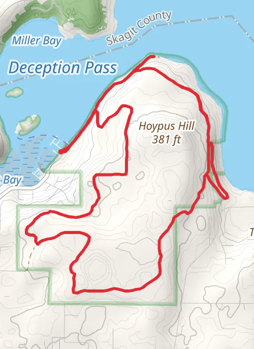 coronet Bay 10.5 miles mobile static map