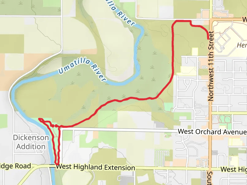 Riverfront Park Loop and Oxbow Trail