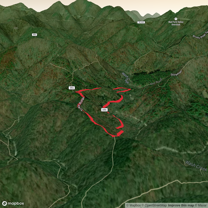 Trace Ridge and Wash Creek Loop (Copy)