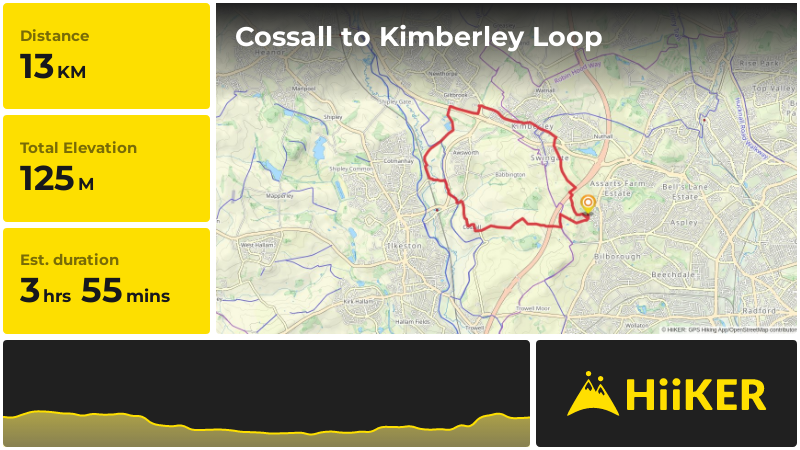 Cossall to Kimberley Loop | Nottingham | England