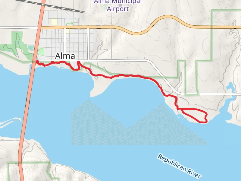 Methoist Cove Campground Walk