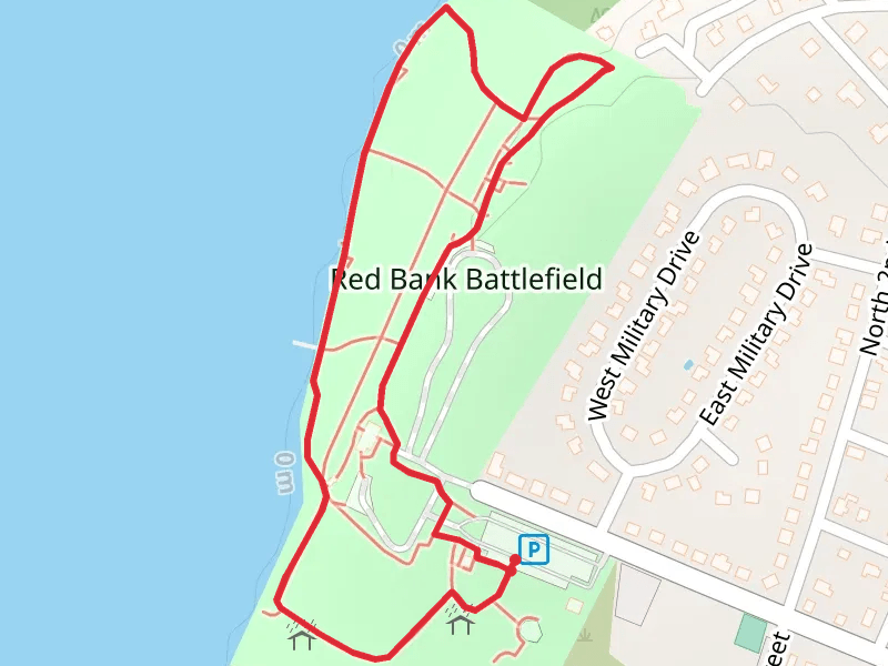 Red Bank Battlefield Loop