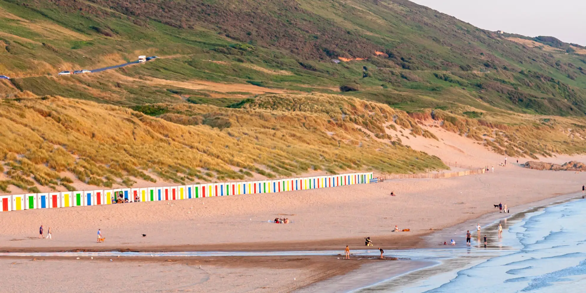 An image depicting the trail Woolacombe Beach Walk and its surrounding area.