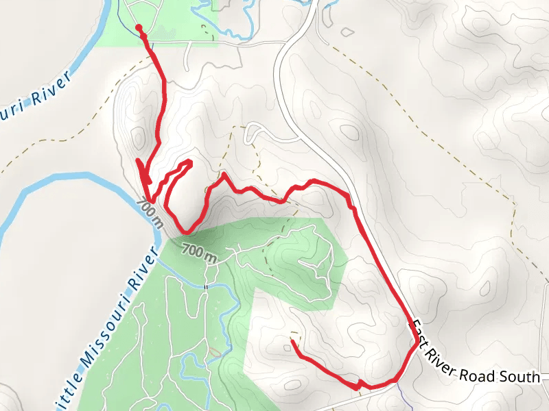 Bully Pulpit and Maah Daah Hey II Trail