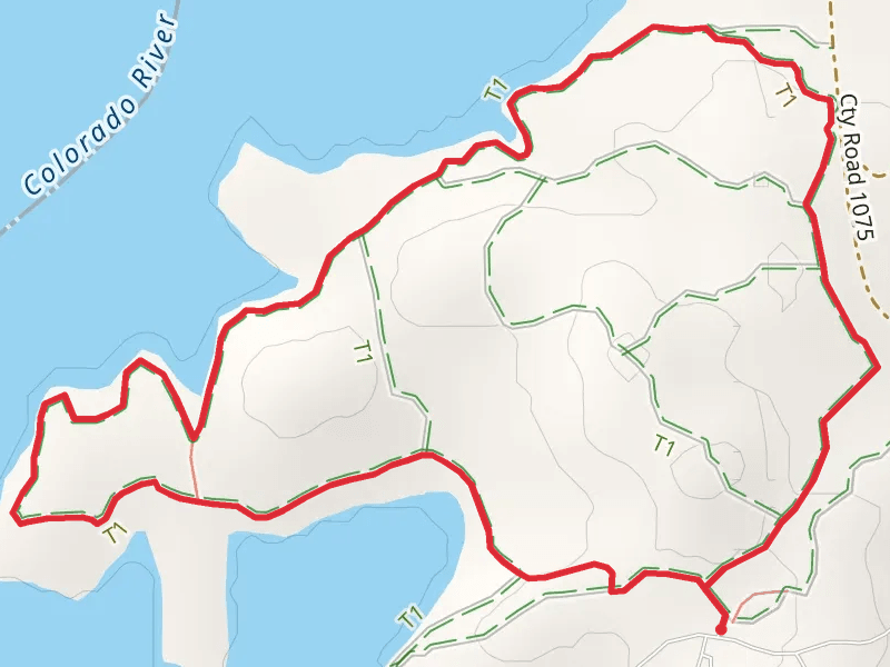 Beebrush and Lakeside Loop