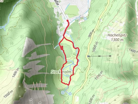 Stockeralm and Josefstaler Wasserfaelle via Alte Spitzingstraße