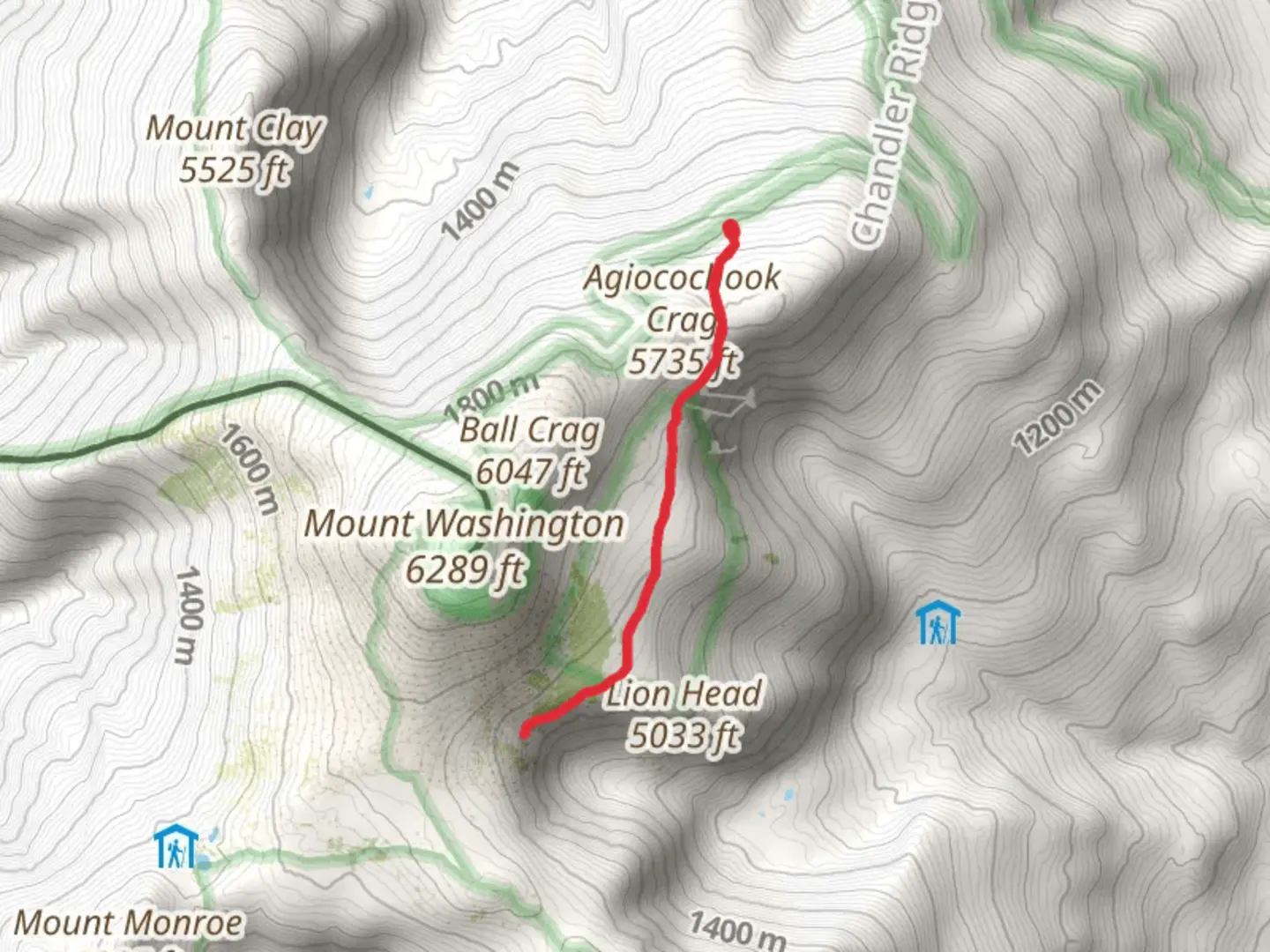 An image depicting the trail Alpine Garden Trail and its surrounding area.