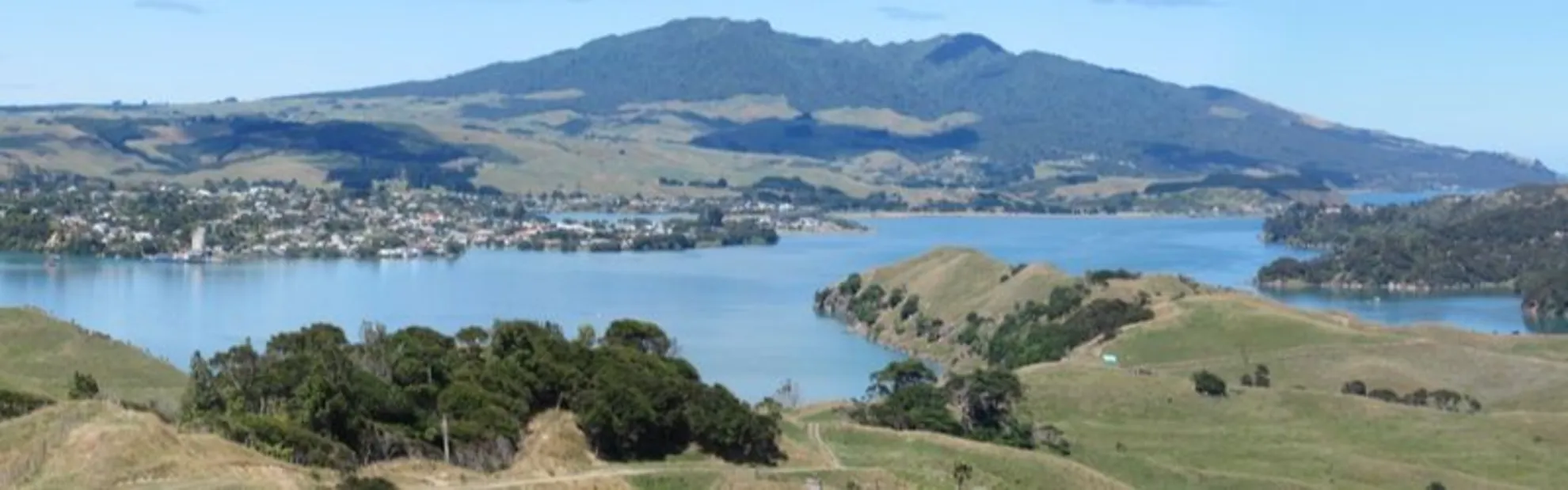 An image depicting the trail Mt Karioi Track and its surrounding area.