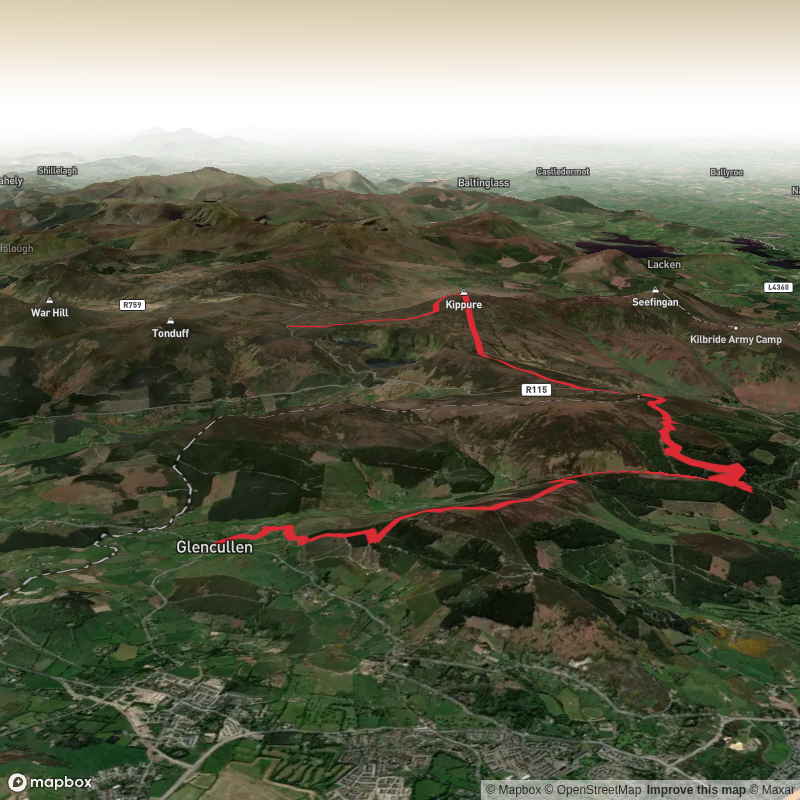 Fox's to Kippure