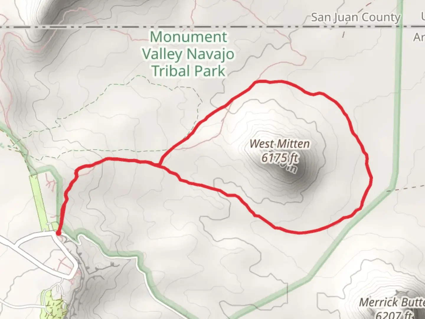 An image depicting the trail Wildcat Loop Trail and its surrounding area.