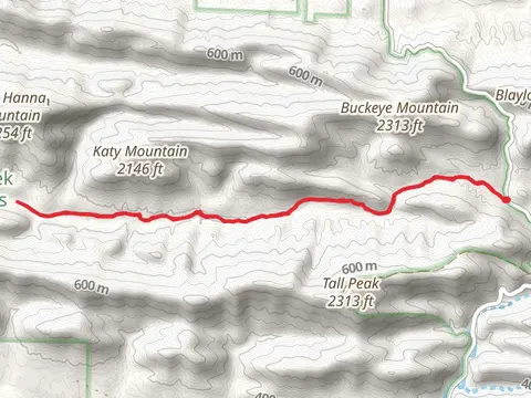East Caney Creek Trail