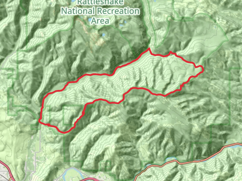 Woods Gulch, Sheep Mountain and Rattlesnake Loop Trail