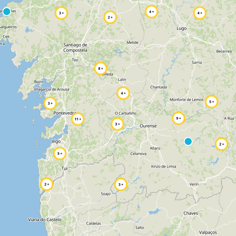 Boborás Static Map