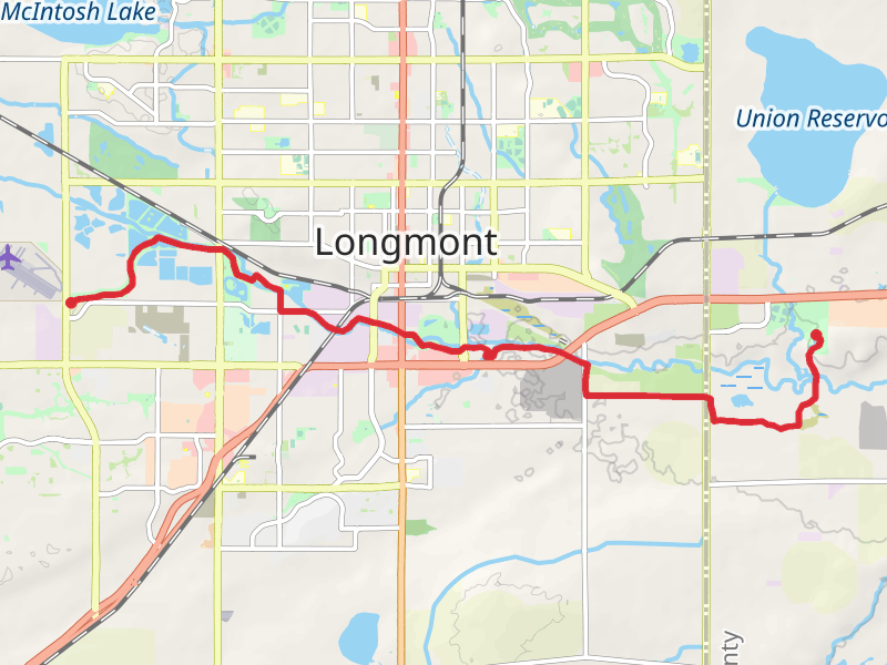 Saint Vrain Greenway Trail